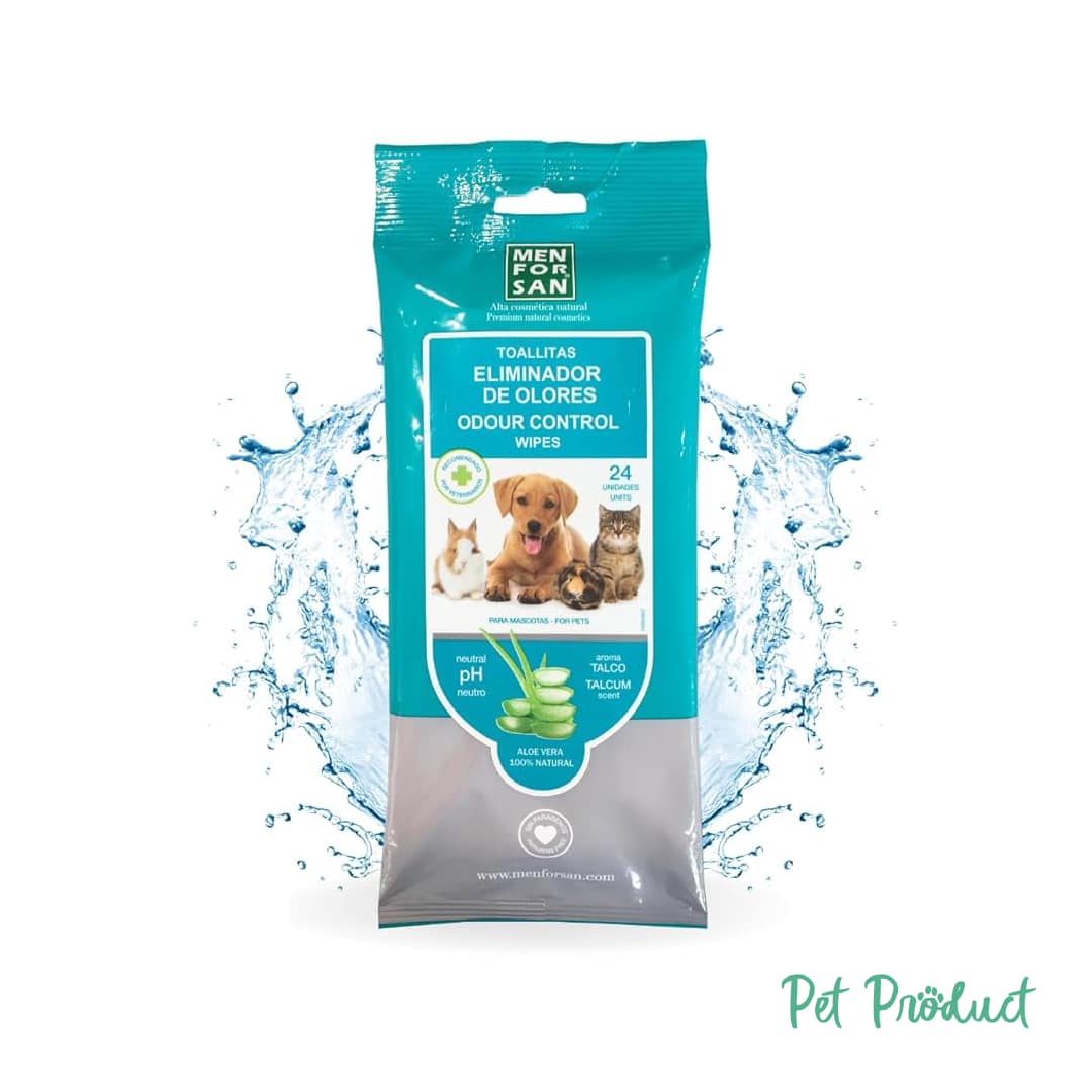 Men For San Lingettes Anti-Insectes 24 Unités