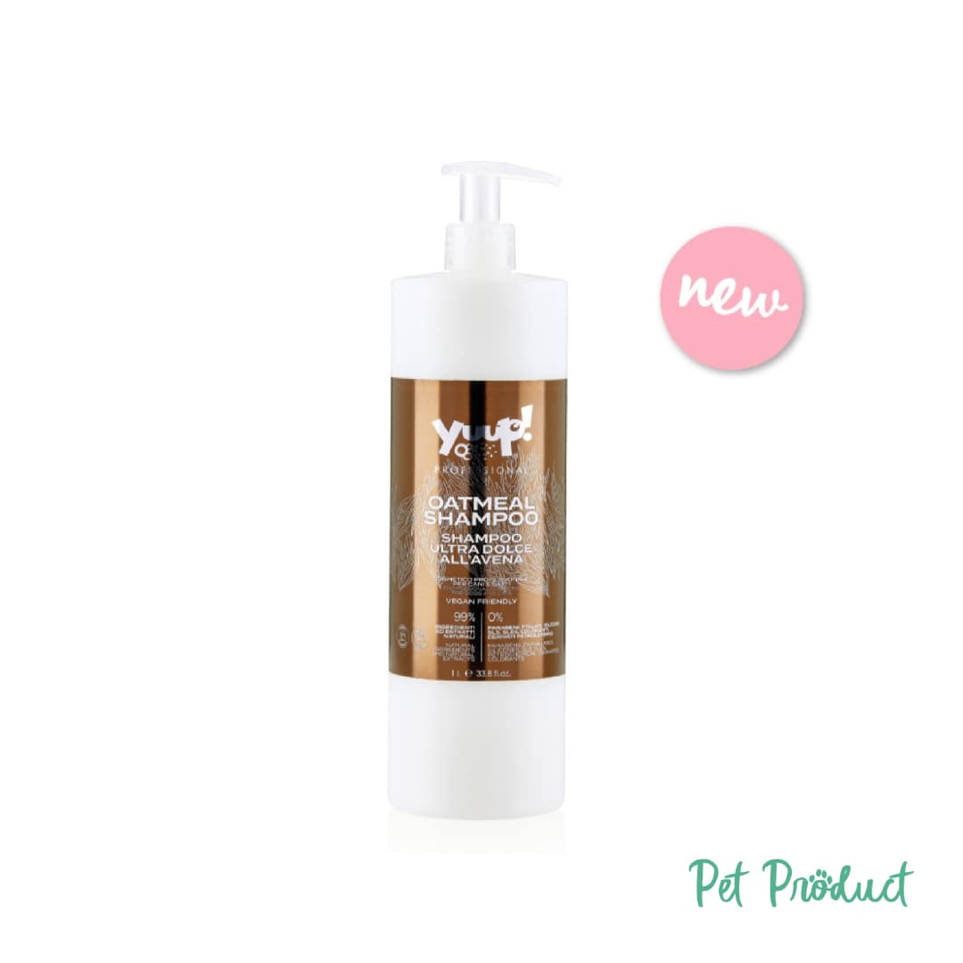 Yuup - Shampooing à L'Avoine - pour chiens et chats VEGAN FRIENDLY (YPOT1  et YPOT1)