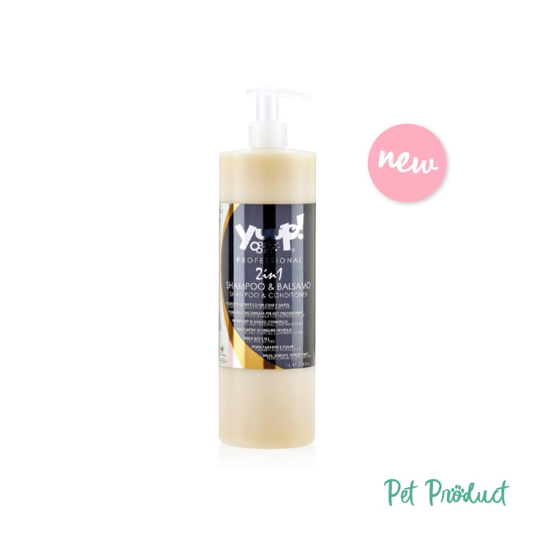 Yuup - Shampooing et Conditionneur - pour chiens et chats (YPSB1 et YPSB5)