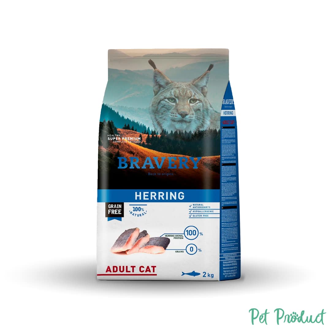 Bravery Cat Adult Herring Grain Free