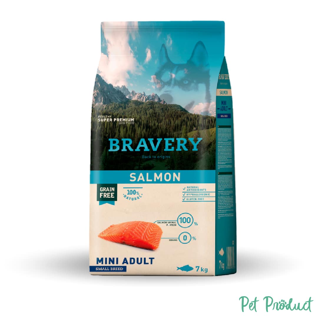 Bravery Dog Adult Salmon Small Breed Grain Free