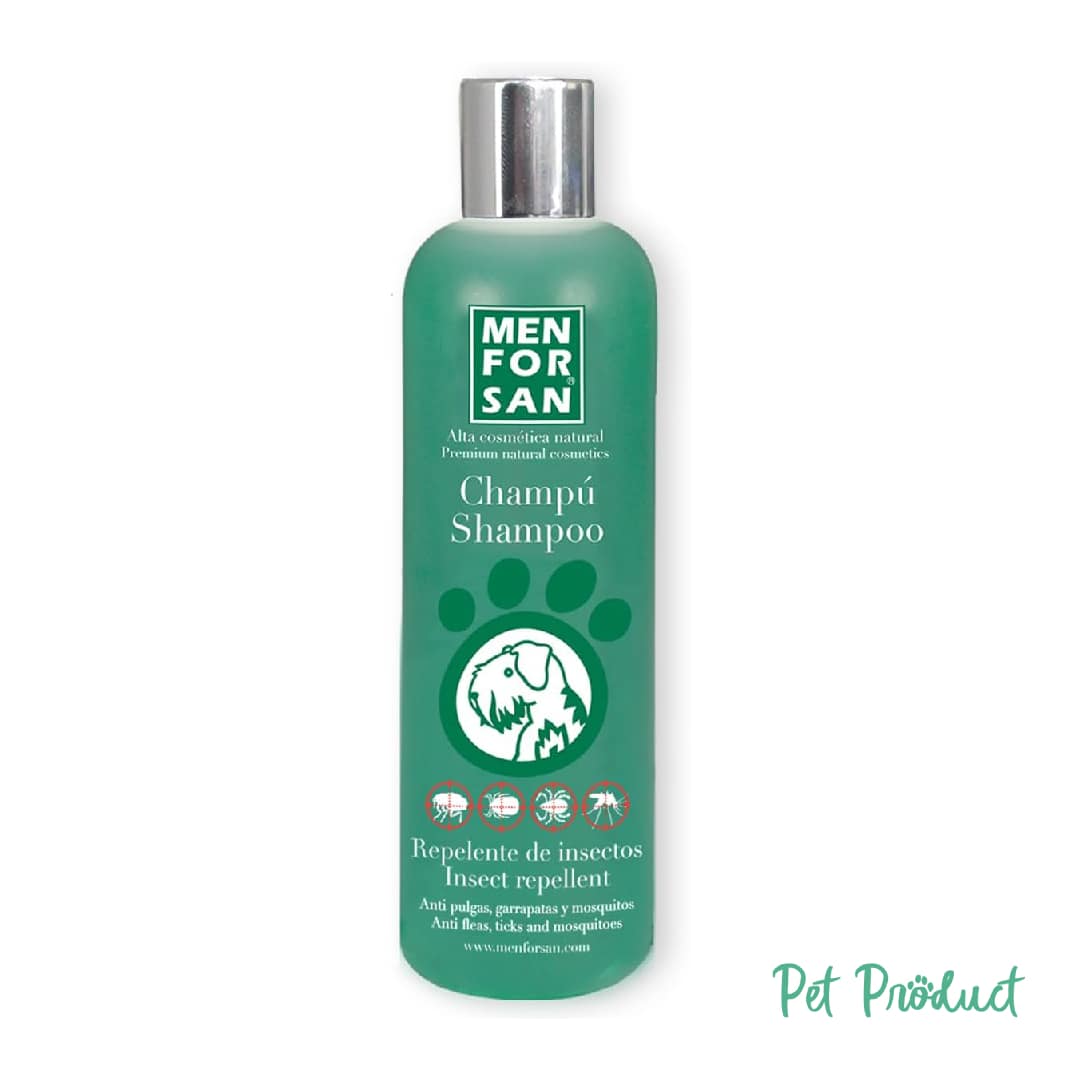 Men For San Shampoing anti-insectes naturel pour chiens 1 litre