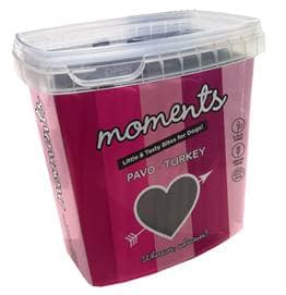 Moments Dog Barritas Turkey & Pavo 600g