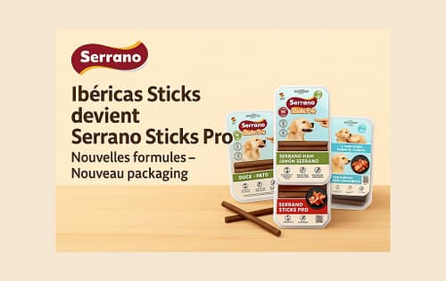 Ibéricas Sticks devient Serrano Sticks Pro : plus visibles, plus attractifs, plus efficaces