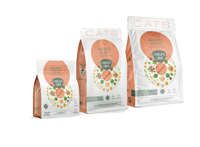 Natura Diet Cats Adult Salmon 1,5kg (data 30/09/25) -70%