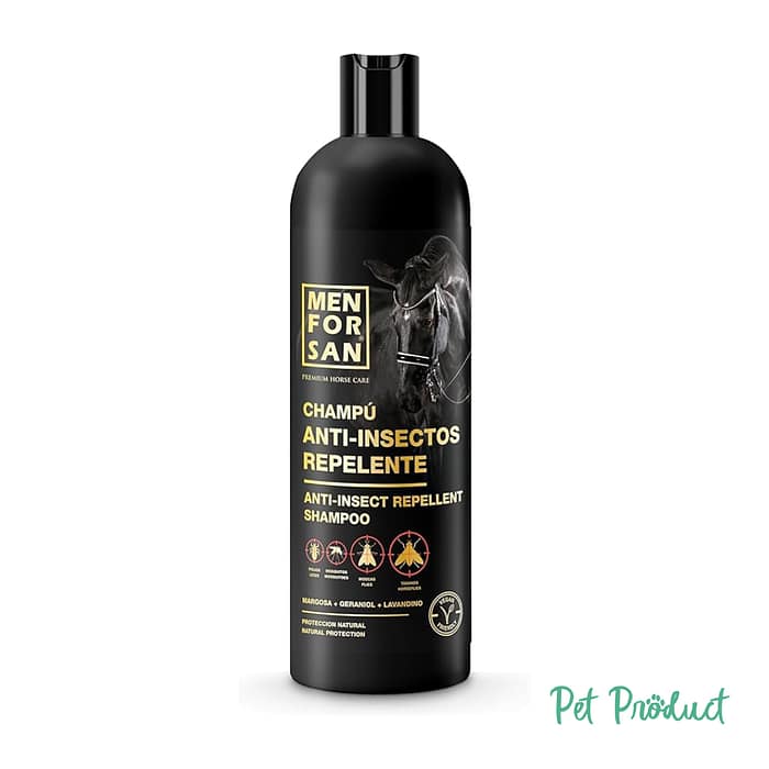 Men For San Shampooing Répulsif Naturel pour Cheval 1000 ML