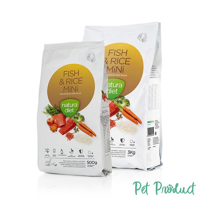 Natura Diet Dog Fish and Rice Mini