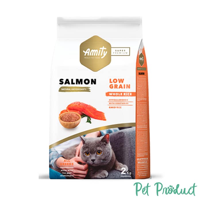 Amity Cat Super Premium Line Adult Salmon