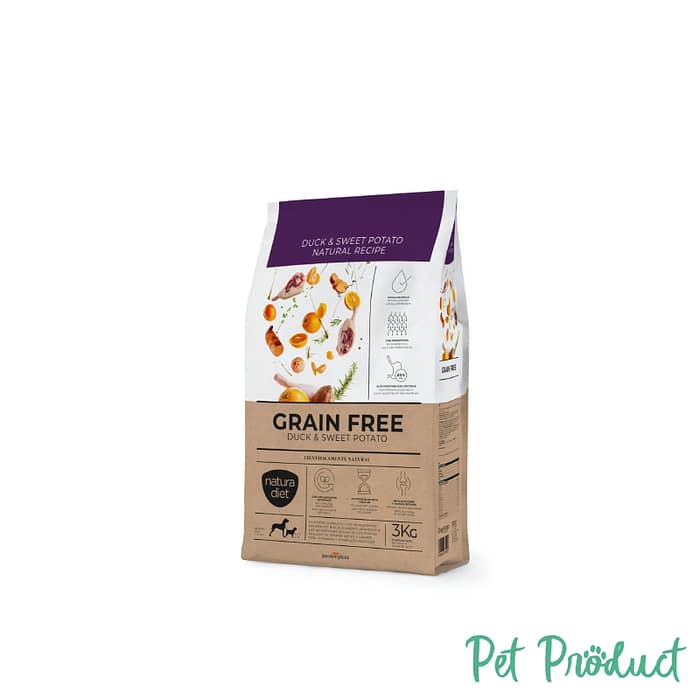 Natura Diet Dog Grain Free Duck & Sweet Potato