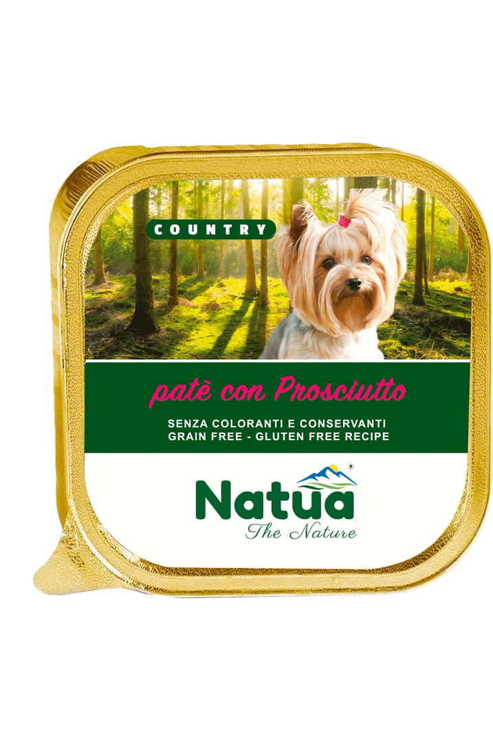 5301 Natua Country dog (Jambon 300g) Dog Alu Tray Ham