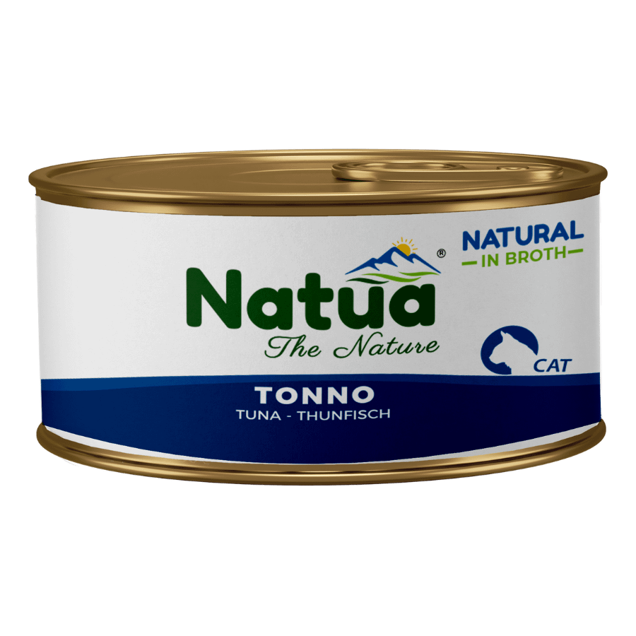 0400 Natua Natural in Broth cat (Thon 85g) Cat Broth Cans Tuna